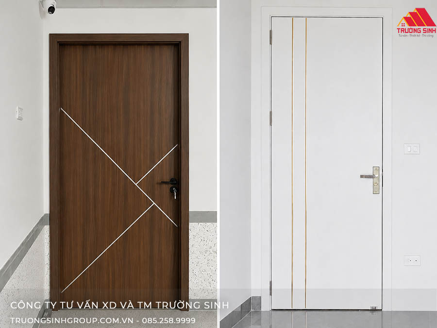 Mẫu cửa Composite soi chỉ tuyệt đẹp